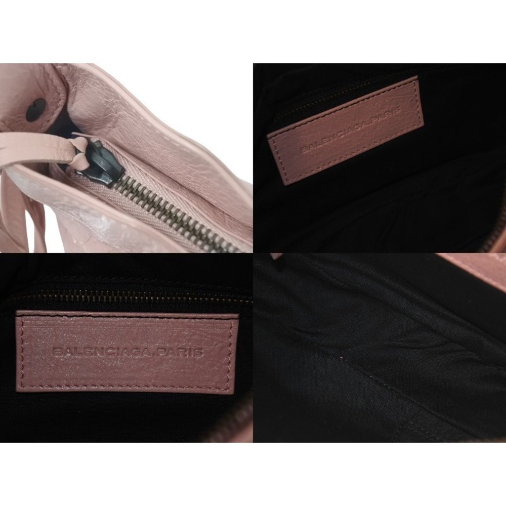 Balenciaga pink black The bag Getaway leather shoulder - Picture 9 of 10